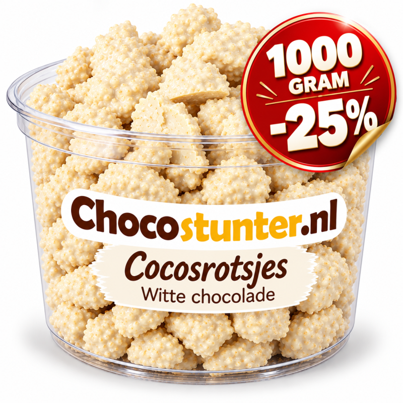 Cocosrotsjes 1000gr *25% Korting