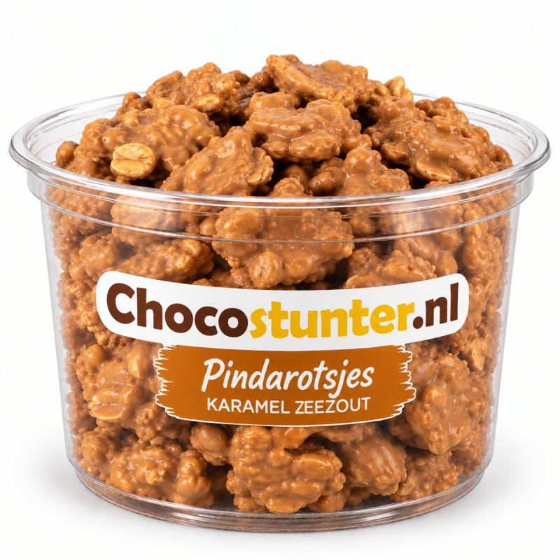 Pindarotjes Karamel Zeezout 200gr
